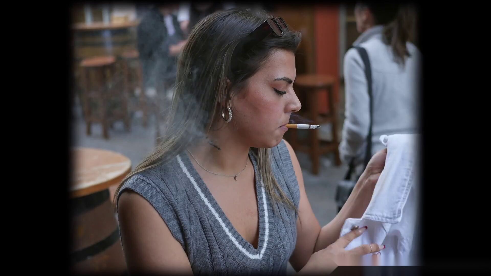 Spanish Smoke MILF